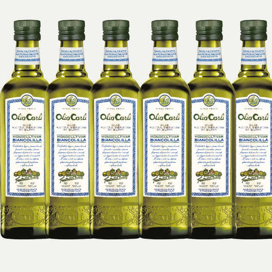 Olio Extra Vergine di Oliva Monocultivar Biancolilla 1L / 12 Bottiglie