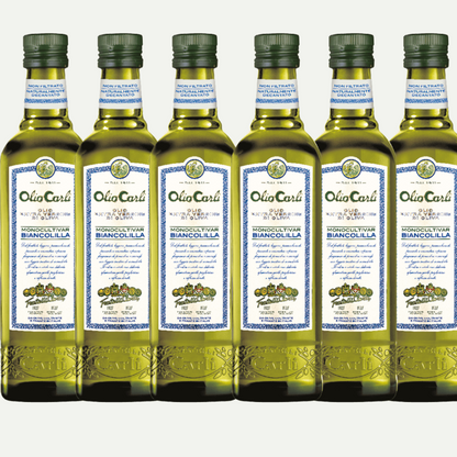 Olio Extra Vergine di Oliva Monocultivar Biancolilla 1L / 6 Bottiglie
