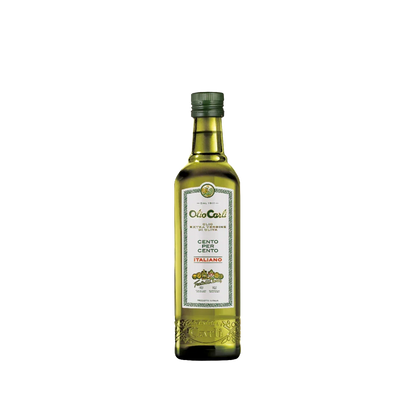 Olio Extra Vergine di Oliva Cento per Cento Italiano - 12 Bottiglie