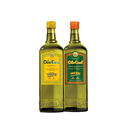 EVO Fruttato + Olio di Oliva Tradizionale 1L  Ciascuno
